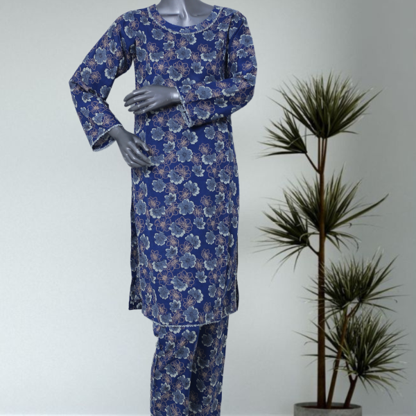 OG-012-2 Piece Printed Stitched Co-Ords