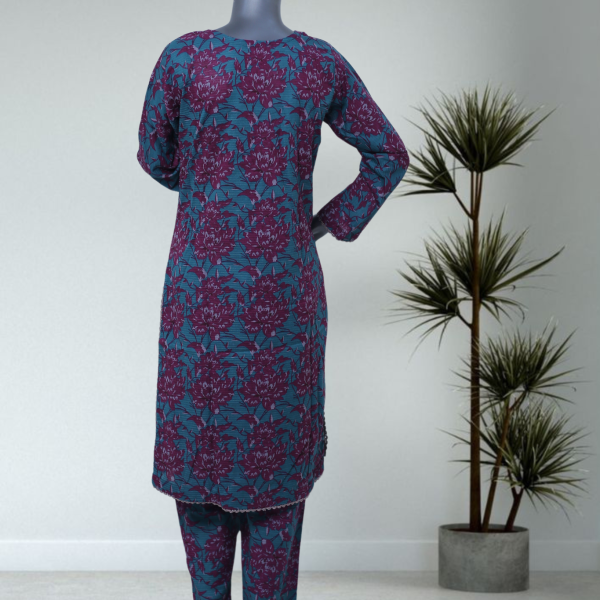 OG-008-2 Piece Printed Stitched Co-Ords