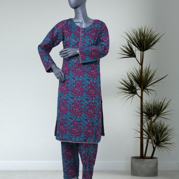 OG-008-2 Piece Printed Stitched Co-Ords