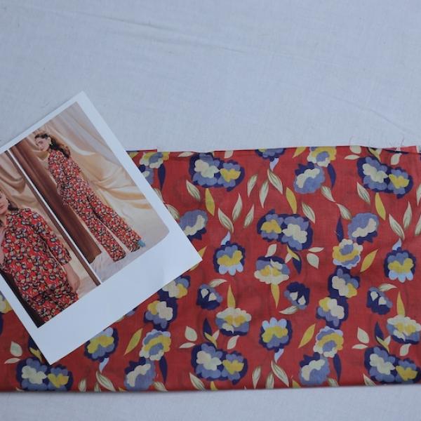 UBZ-004 2 Piece Printed Lawn Un-Stitched Suit